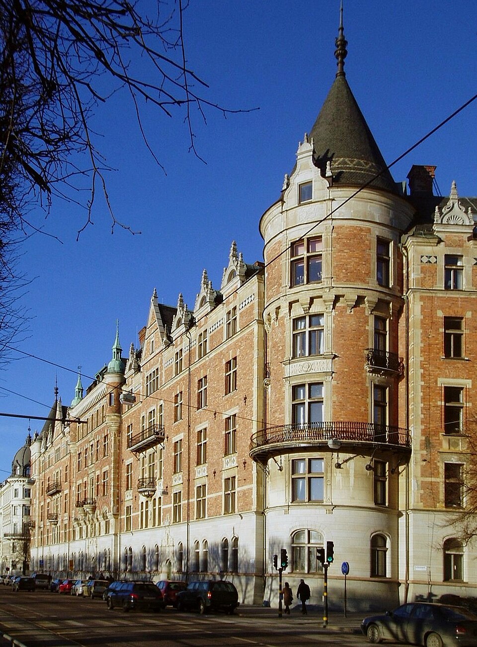 Bünsowska huset, Strandvägen 29–33